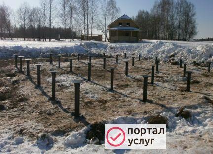 Фото Винтовые сваи