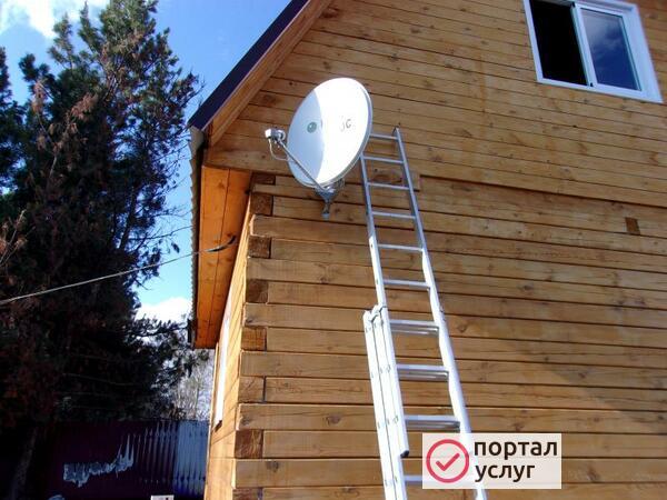 Фото Установка и настройка спутниковых антенн