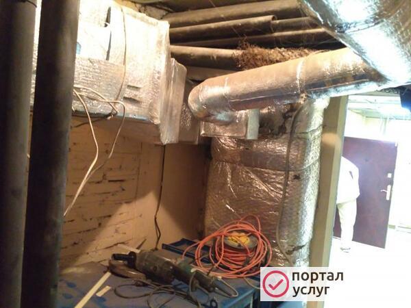 Фото Монтаж вентиляции