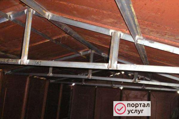 Фото Ремонт металлических гаражей 