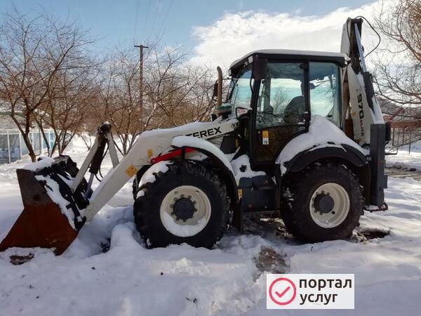 Фото Услуги Экскаватора-погрузчика
