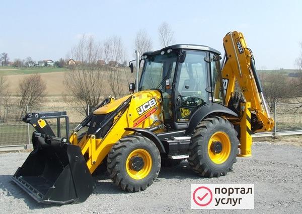 Фото Услуги Экскаватора погрузчика 