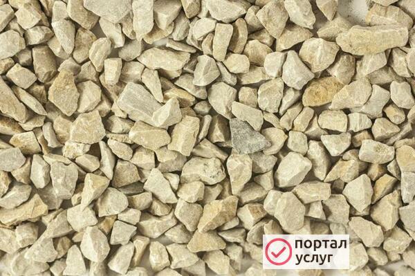 Фото  Щебень известняковый 10-20, 20-40мм