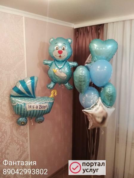 Фото Шары для встречи из роддома
