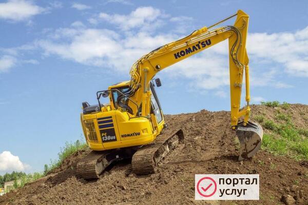 Фото Услуги экскаватора