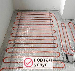 Фото Тёплый электро пол