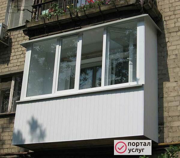 Фото Балкон в хрущевку