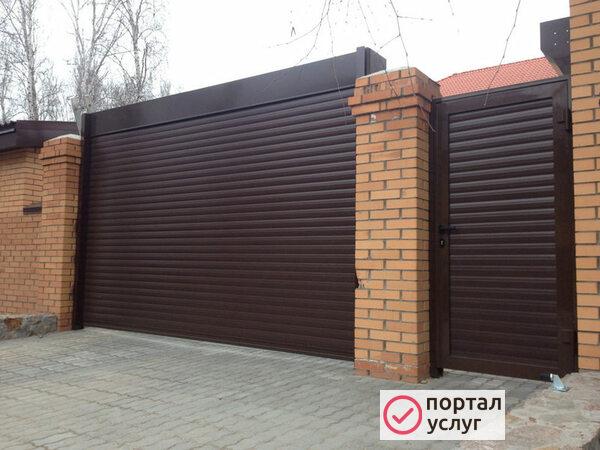 Фото Рольворота въездные