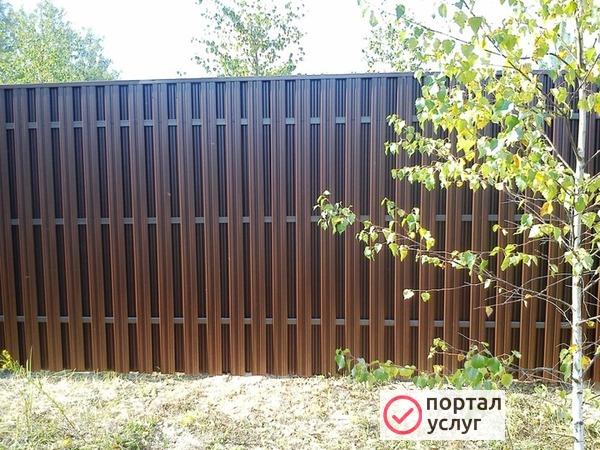 Фото Заборы под ключ