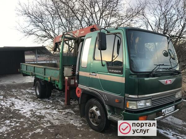 Фото услуги крана-манипулятора