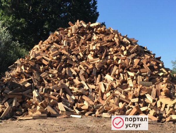 Фото Береза колотая. Дрова.
