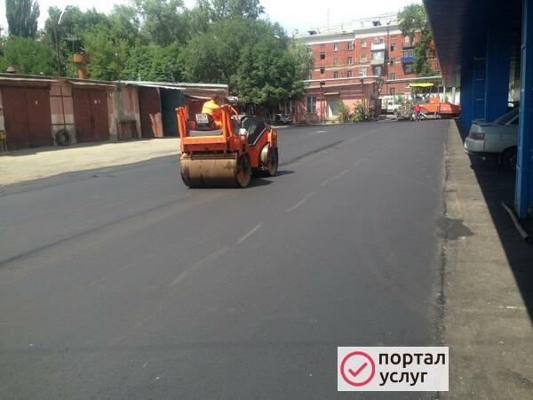 Фото Укладка Асфальта 
