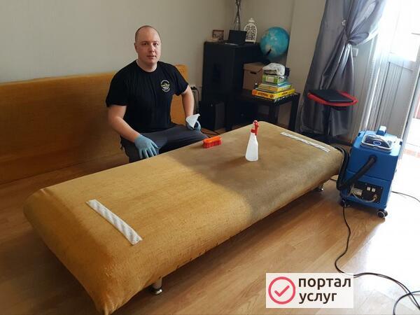 Фото Химчистка мягкой мебели
