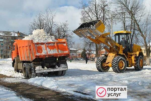 Фото ВЫВОЗ СНЕГА