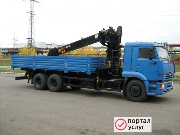 Фото Услуги манипулятора 3,5,7 тонн