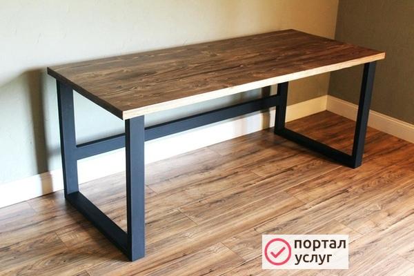 Фото Мебель лофт. Стол. Этажерка. 