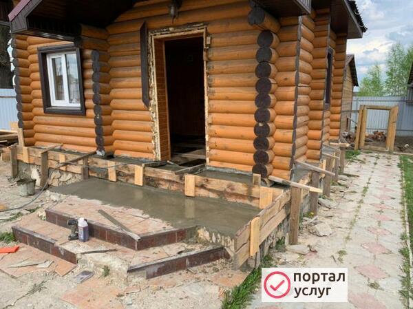 Фото Ремонт Фундамента замена венцов и лагов 