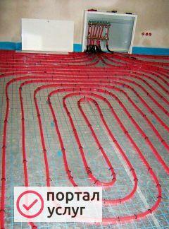 Фото Монтаж теплых полов