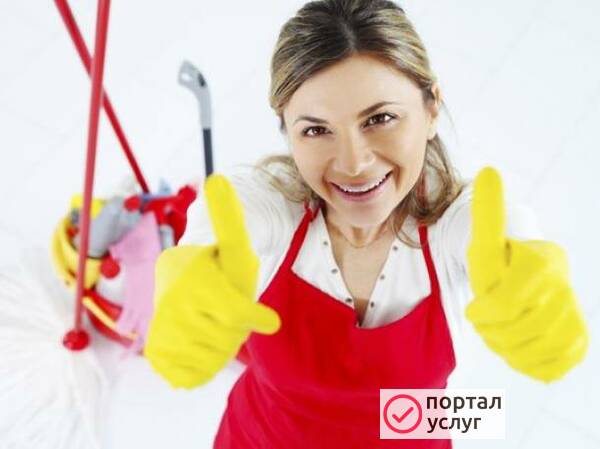 Фото Уборка после строительства