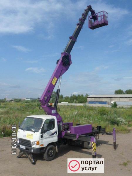 Фото Услуги автовышки