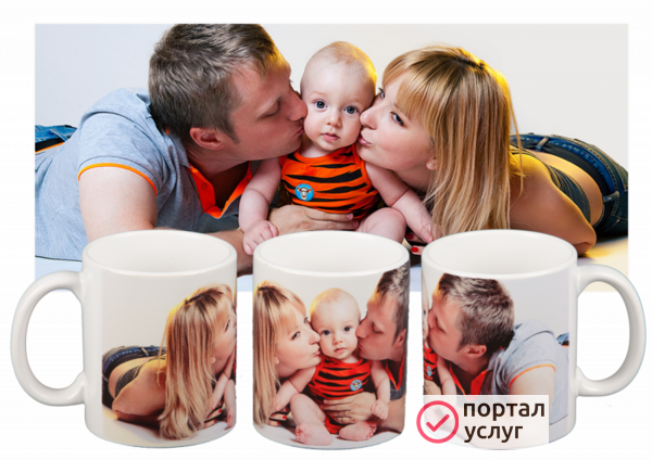 Фото Фото на кружке