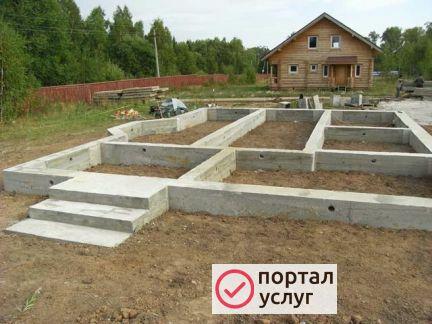 Фото Фундамент. Бетонные работы