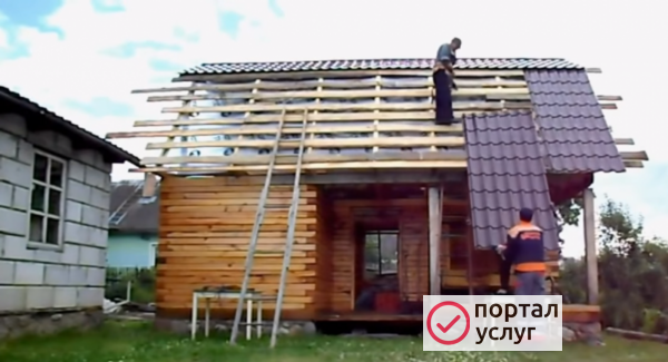 Фото Строим бани из бруса и каркаса