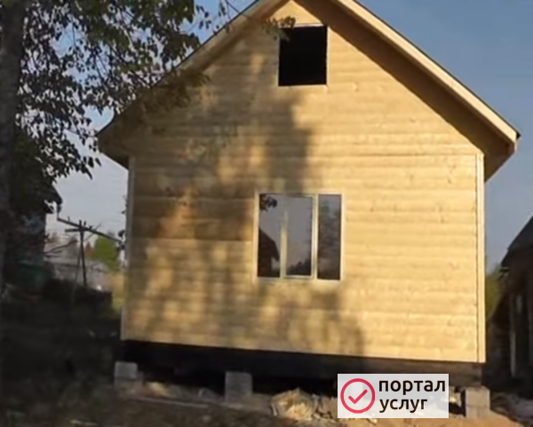 Фото Бани из бруса и каркаса