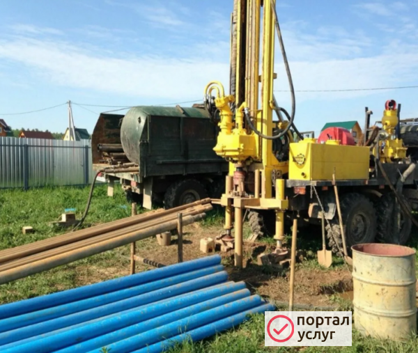 Фото Бурение скважин до 100 метров