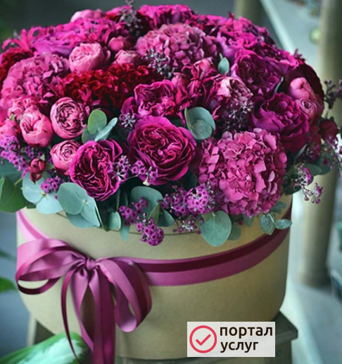 Фото Розы, хризантемы, тюльпаны,  