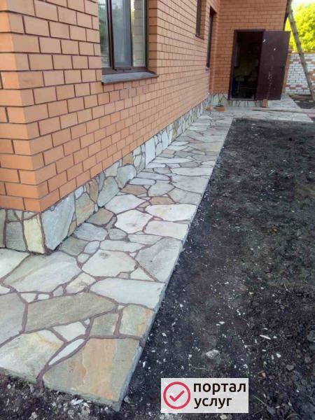 Фото Устройство отмостки