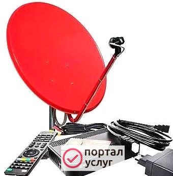 Фото Установка спутникового МТС