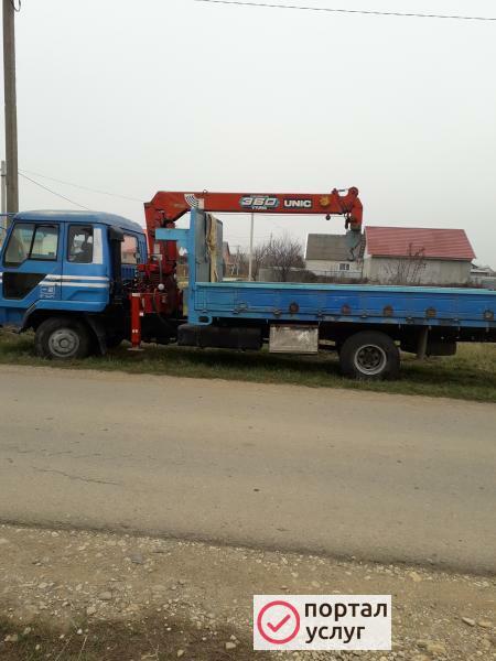 Фото Услуги крана манипулятора