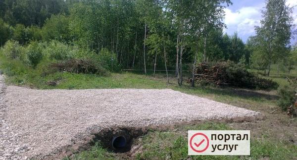 Фото Заезд на участок
