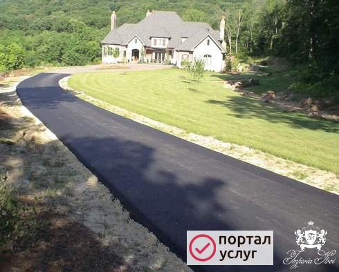 Фото Асфальтирования дорог