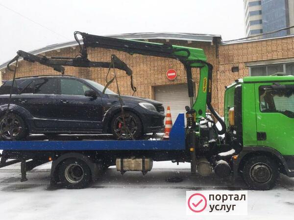 Фото Эвакуатор манипулятор Видное