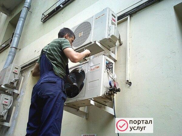 Фото Чистка кондиционеров 