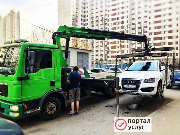 Фото Эвакуатор-Манипулятор с краном 