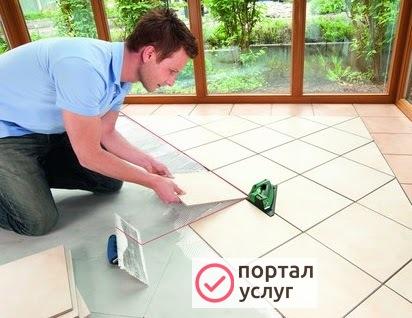Фото Предлагаем услуги по укладке плитки