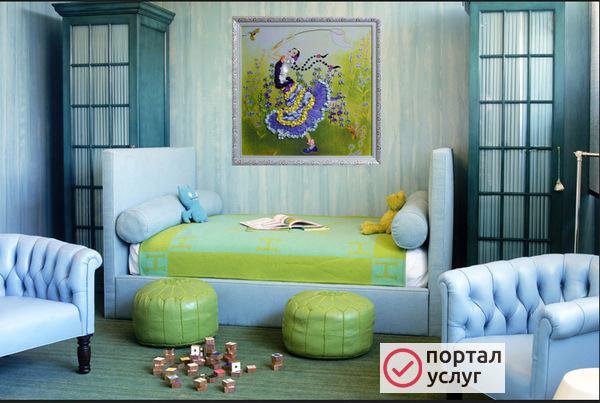 Фото Картина лентами