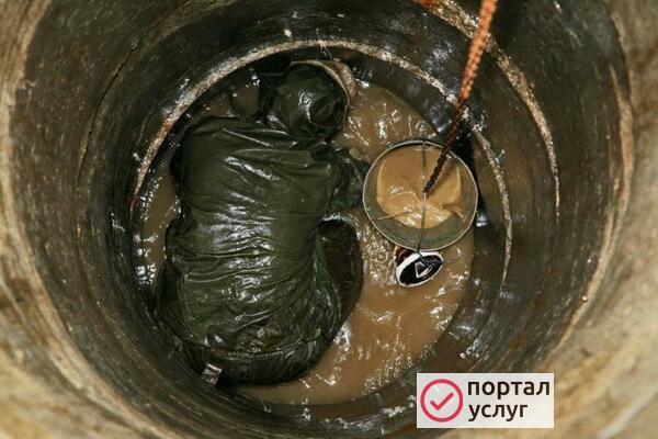 Фото чистим колодцы бассейны,дымоходы!
