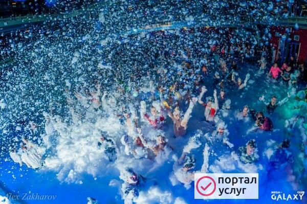 Фото Пенная дискотека, шоу