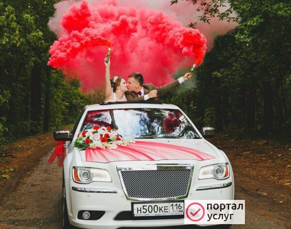 Фото Новый Крайслер300с на свадьбу