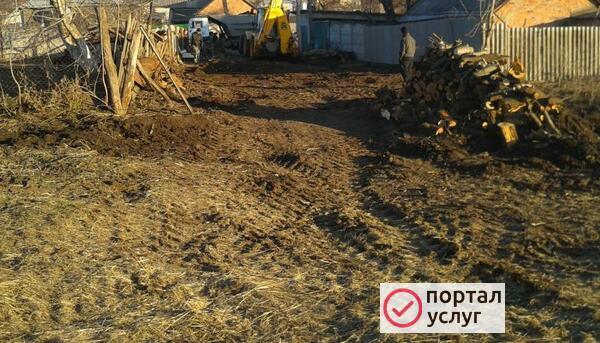 Фото Вспашка земли
