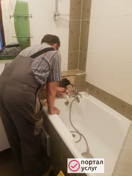 Фото Монтаж труб,унитаз,котел,насос,