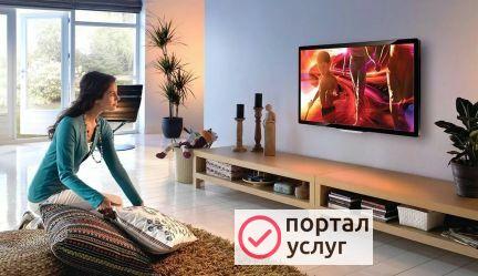 Фото Установка телевизоров на стену