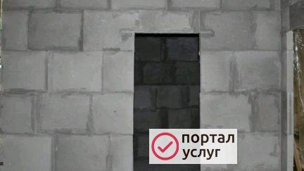Фото Возведение перегородок