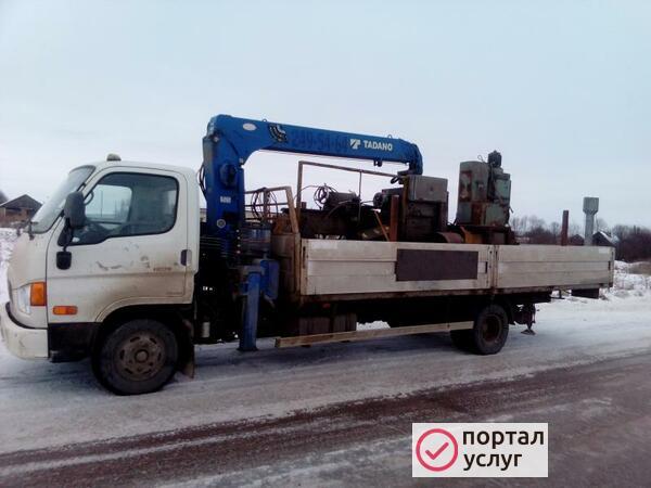 Фото Услуги манипулятора 4,5 тонн