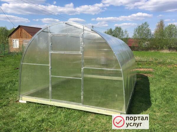 Фото Теплица 3*4 оцинкованная