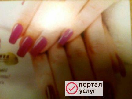 Фото Наращивание ногтей акрилом